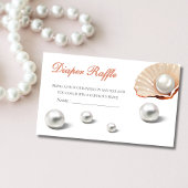 Oceaan een beetje parel onder zee baby shower Luie Informatiekaartje