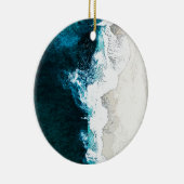 Oceaan en Beach Keramisch Ornament (Rechts)