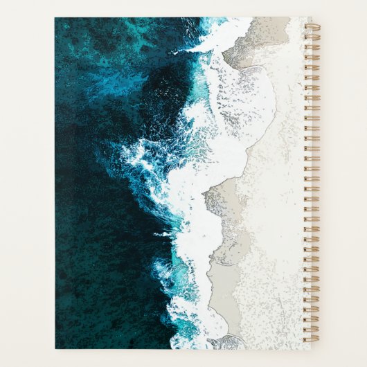 Oceaan en Beach Planner (Achterkant)