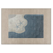 Oceaan en Starfish Snijplank (Voorkant)