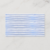 Oceaan en zee baby shower mariene luier loterij informatiekaartje (Achterkant)