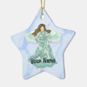 Oceaan Engel Keramisch Ornament (Links)