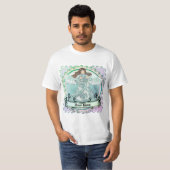 Oceaan engel  t-shirt (Voorkant volledig)