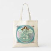 Oceaan Engel Tote Bag (Achterkant)