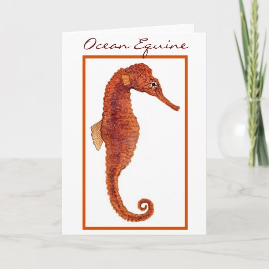 Oceaan Equine Kaart (Voorkant)