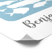 Oceaan gastenboek poster - 250 plaatsen (Hoek)