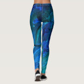 Oceaan gebeeldhouwd steen leggings (Achterkant)