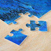 Oceaan gebeeldhouwd steen legpuzzel (Zijkant)