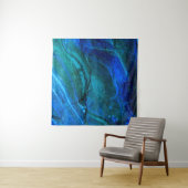 Oceaan gebeeldhouwd steen wandkleed (In Situ (horizontaal))