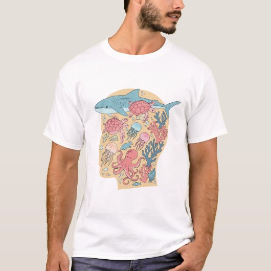 Oceaan geest t-shirt (Voorkant)