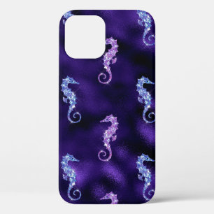 Oceaan Glamour Kleurrijk Zeepaardje Patroon Case-Mate iPhone Case