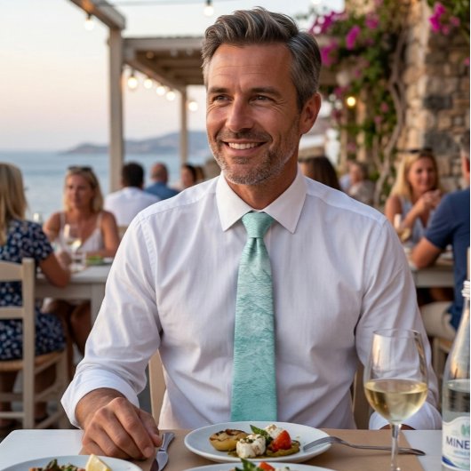 Oceaan golf bries stropdas