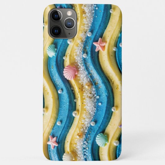 Oceaan Golf Cake Hoestelcase - Kust Strand Zeester Case-Mate iPhone Case (Achterkant)