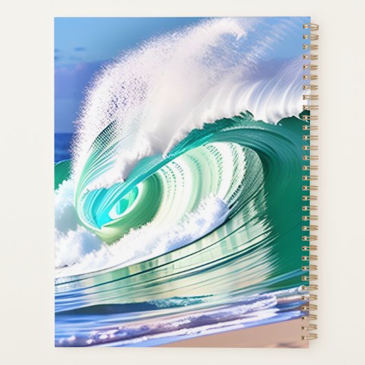 Oceaan Golf Planner (Achterkant)