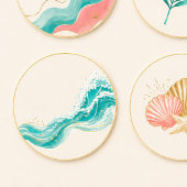 Oceaan Golf Zomerfeest Sticker