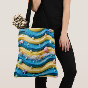 Oceaan Golfbroek - Kust Strand Zeester Tote Bag