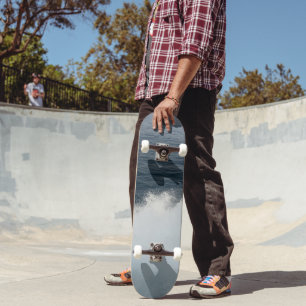 Oceaan golfsproei van veerboot naar Capri 1 Persoonlijk Skateboard