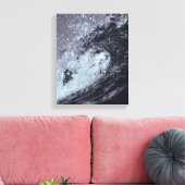 Oceaan golven afbeelding op canvas afdruk (Insitu (Woonkamer))