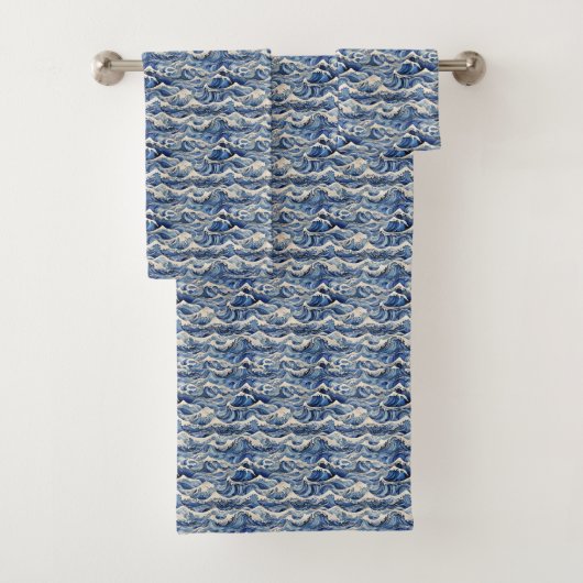Oceaan golven bad handdoek (Insitu)