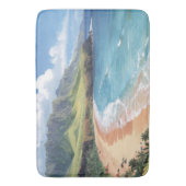 Oceaan golven Hawaii Badmat (Voorkant Verticaal)