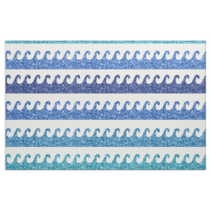 Oceaan golven helderblauwe surfer strand surfen stof