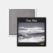 Oceaan golven magneet (Voorkant / Achterkant)