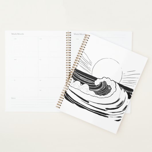Oceaan golven planner (Display)