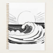 Oceaan golven planner (Voorkant)