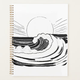 Oceaan golven planner
