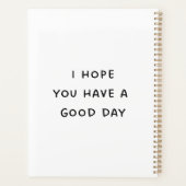 Oceaan golven planner (Achterkant)