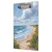 Oceaan golven | Strand kust geschilderd Klembord (Links)