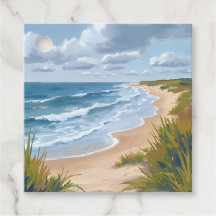 Oceaan golven | Strand kust schilderij