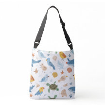 Oceaan golven tas cadeau