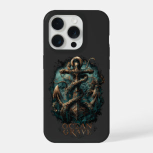 Oceaan Graf Kraken Anker Donkere Fantasie iPhone 15 Pro Case