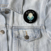Oceaan Hart Gids Maan Moeder Ronde Button 5,7 Cm (In situ)