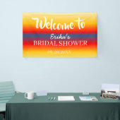 Oceaan Horizon Bruidsdouche Muur Decoratie Banner (Beurs)