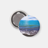 Oceaan Horizon Zeegezicht Magneet (Voorkant / Achterkant)