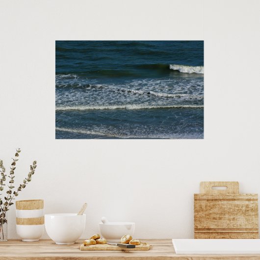 Oceaan in beweging poster (Keuken)