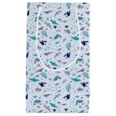 Oceaan in Blauw Klein Cadeauzakje (Voorkant)