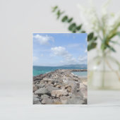 Oceaan in Grenada Briefkaart (Staand voorkant)