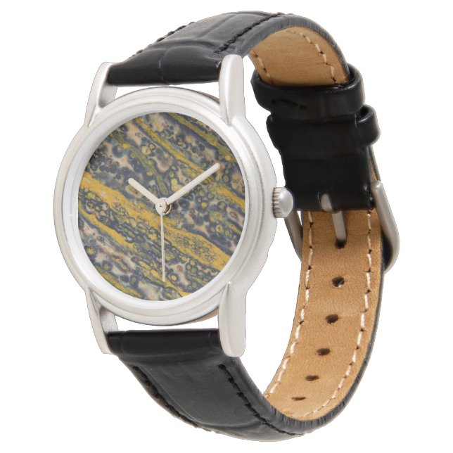 Oceaan Jasper Horloge (Gekanteld)