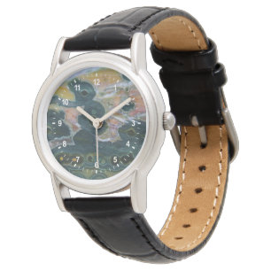 Oceaan Jasper Slab Horloge