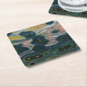 Oceaan Jasper Slab Kartonnen Onderzetters (Schuin)