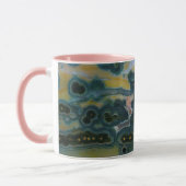 Oceaan Jasper Slab Mok (Links)