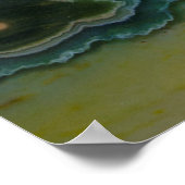 Oceaan Jasper Slab Poster (Hoek)