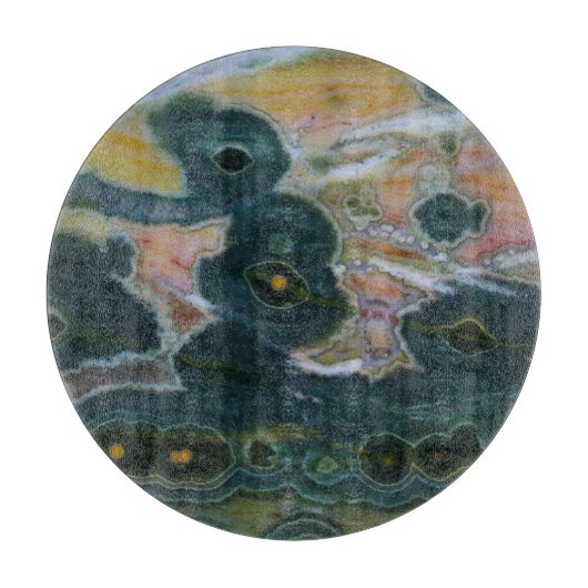 Oceaan Jasper Slab Snijplank (Voorkant)