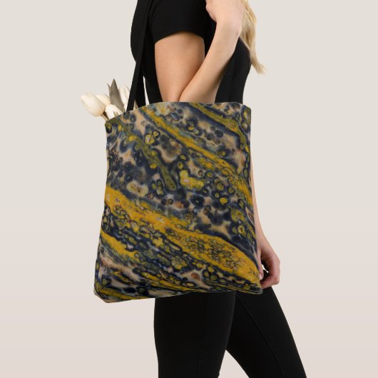 Oceaan Jasper Tote Bag (Dichtbij)