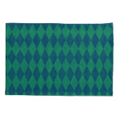 Oceaan Kleur Diamant Glitter Kussensloop (Achterkant-Links)