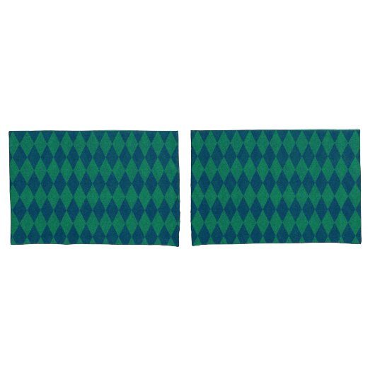 Oceaan Kleur Diamant Glitter Kussensloop (Voorkant-Set)