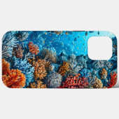 Oceaan Koraalrif Kunst Esthetisch Onderwater Case-Mate iPhone Case (Achterkant (horizontaal))